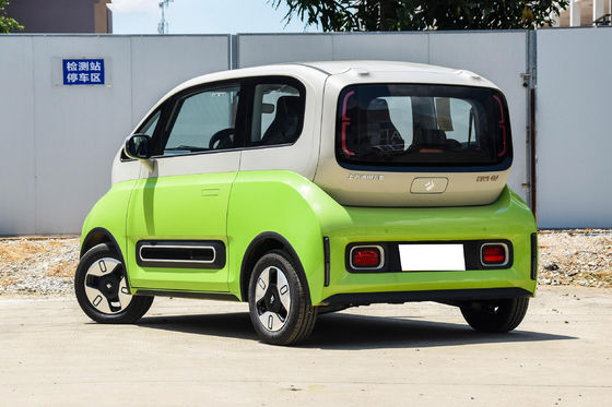 Battery Operated Electric Vehicle BAOJUN KIWI Mini Ev Car 3 Door 4 Seat Hatchback New Energy