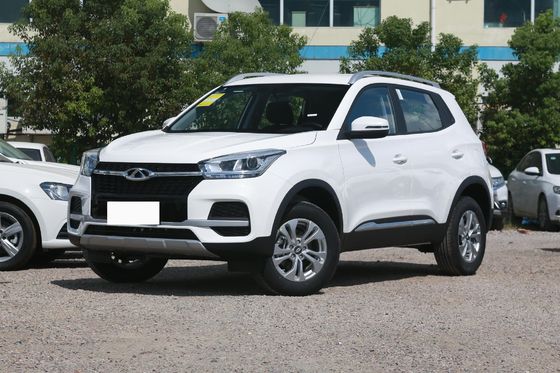 Автомобиль Cherry Tiggo 5x с топливным двигателем белого цвета 1,5 T 5 дверь 4 места топливный внедорожник